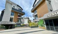 AL-2424, Exklusiver Gartenkomplex mit Pergolen, Pool und Fitnessraum – Helle 1+1-Wohnung mit 50 m² im 1. Stock, Cikcilli