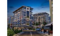 AL-549-4, Seniorenfreundliche Meerblick-Eigentumswohnung (3 Zimmer, 1 Bad) mit Balkon in Alanya-Zentrum