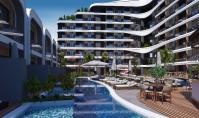 AN-1063-1, Neubau-Wohnung (2 Zimmer, 1 Bad) mit Pool und Balkon in Antalya-Aksu